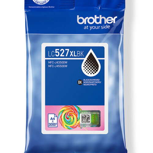 80d88b2fa6b364e2fbc7d001bf4b8c10c4359c9c Brother LC-527XLBK Ink cartridge black high-capacity, 3.500 pages ISO/IEC 19752 for Brother MFC-J 4350