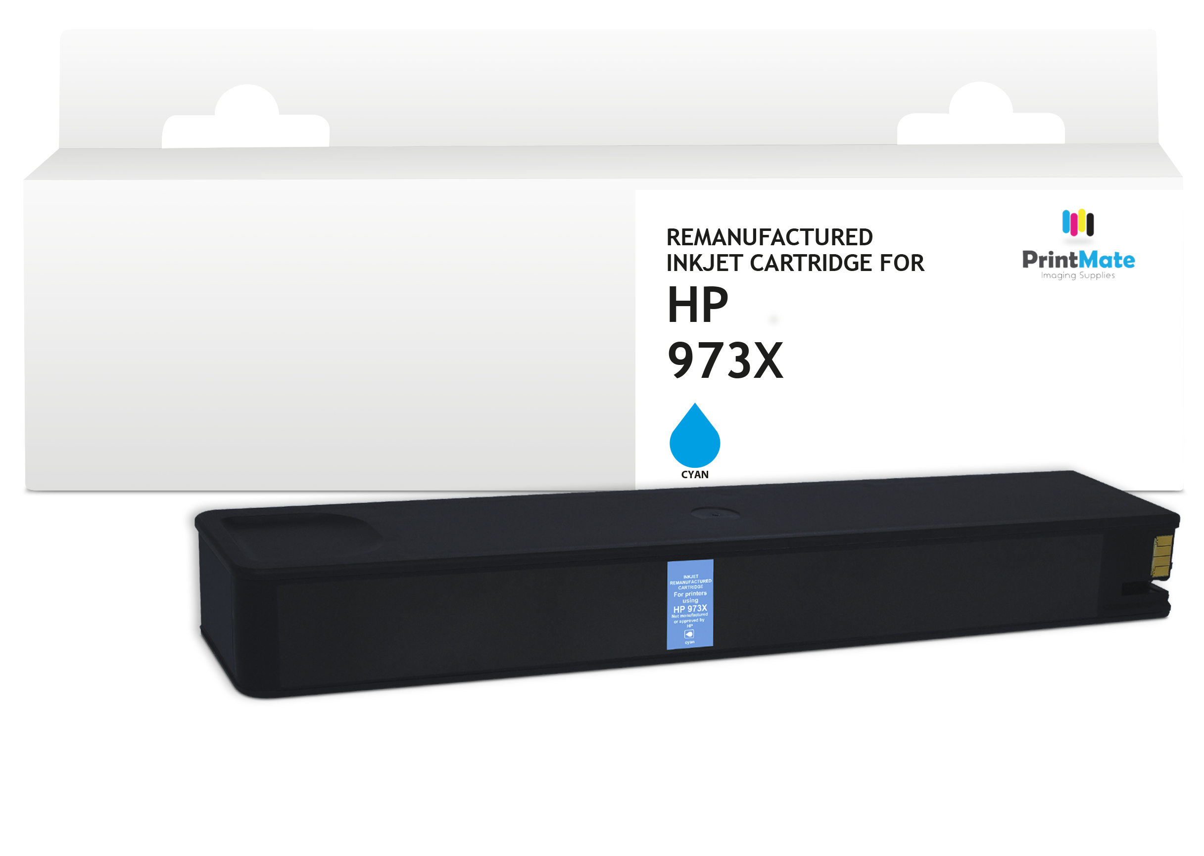813edc3f9712c859a31752141ad5d0253ecfd491 PrintMate HP 973X, remanufactured ink cartridge, Cyan 8500p