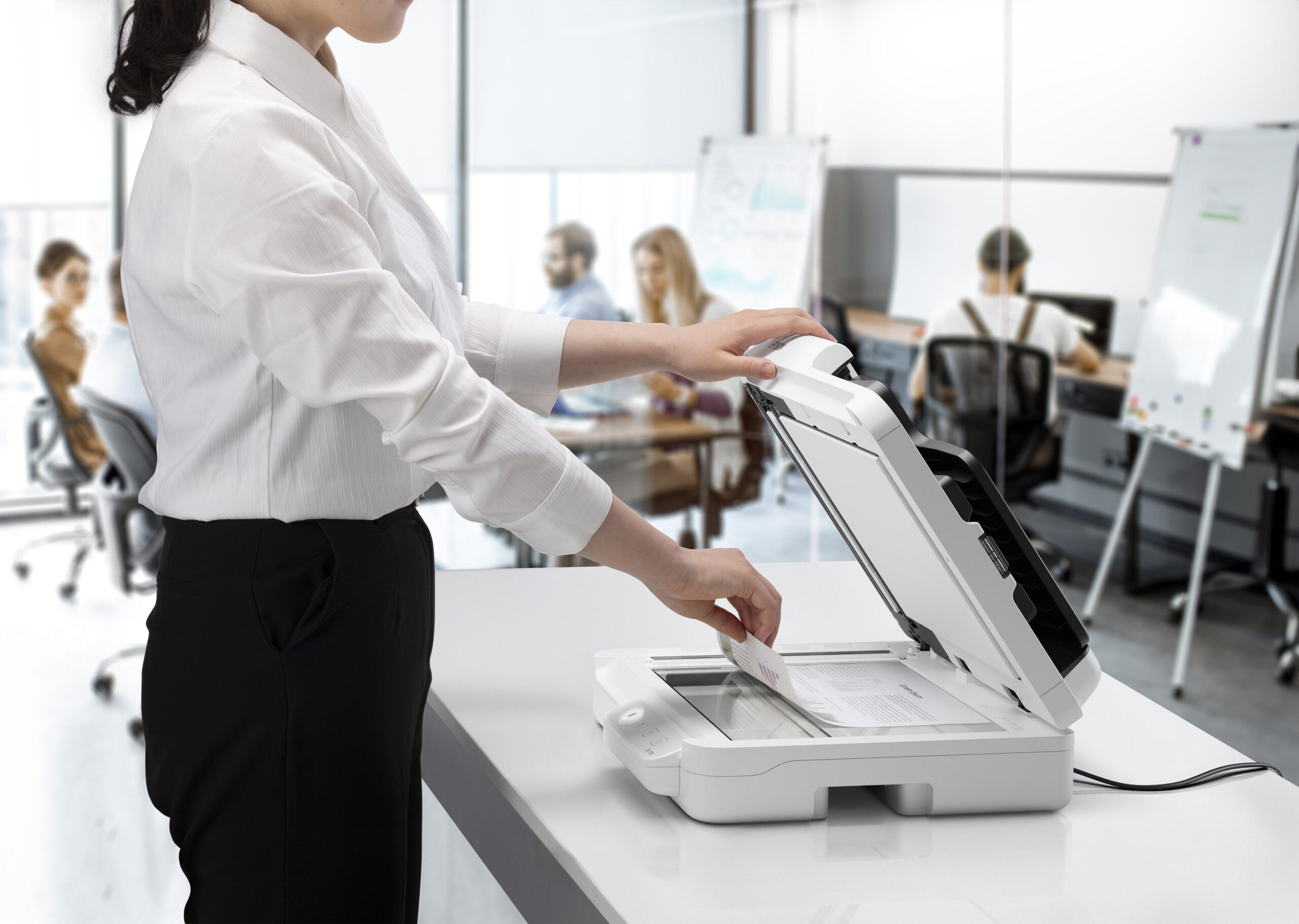 818ce3162d736398624b73385bc61f58ae332510 Epson WorkForce DS-1730 Flatbed & ADF scanner 1200 x 1200 DPI A4 Black, White