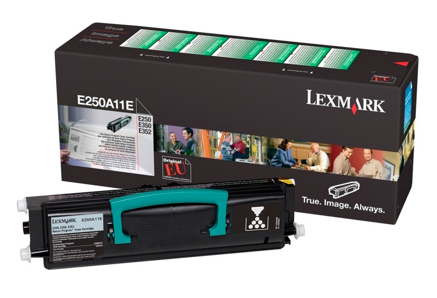 821143_2802 Lexmark E250A11E Toner-kit return program, 3.500 pages/5% for Lexmark E 250/350