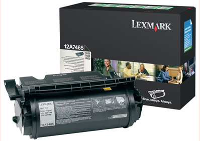Lexmark 12A7610 Toner cartridge black extra High-Capacity remanufactured, 32.000 pages/5% for Lexmark T 632