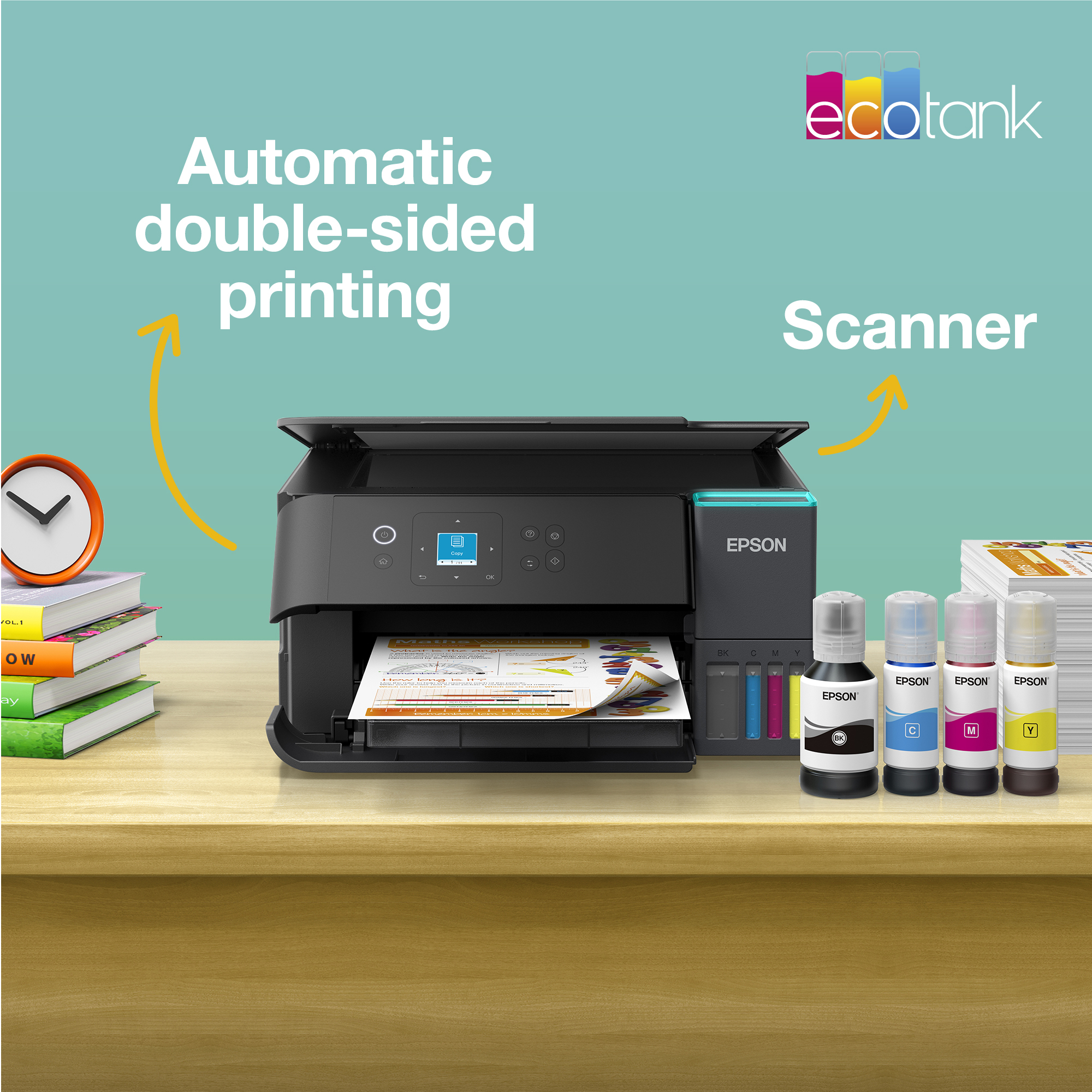 Epson EcoTank ET-2950 Multifunction InkJet (C11CL41401)