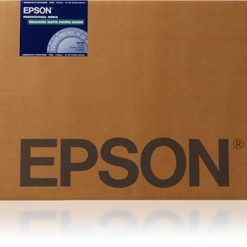 Epson C13S041598 Enhanced Matte Poster Board 24 inch x30 inch, 1.28mm 10 sheet 24 inch 1122g/m² for InkJet