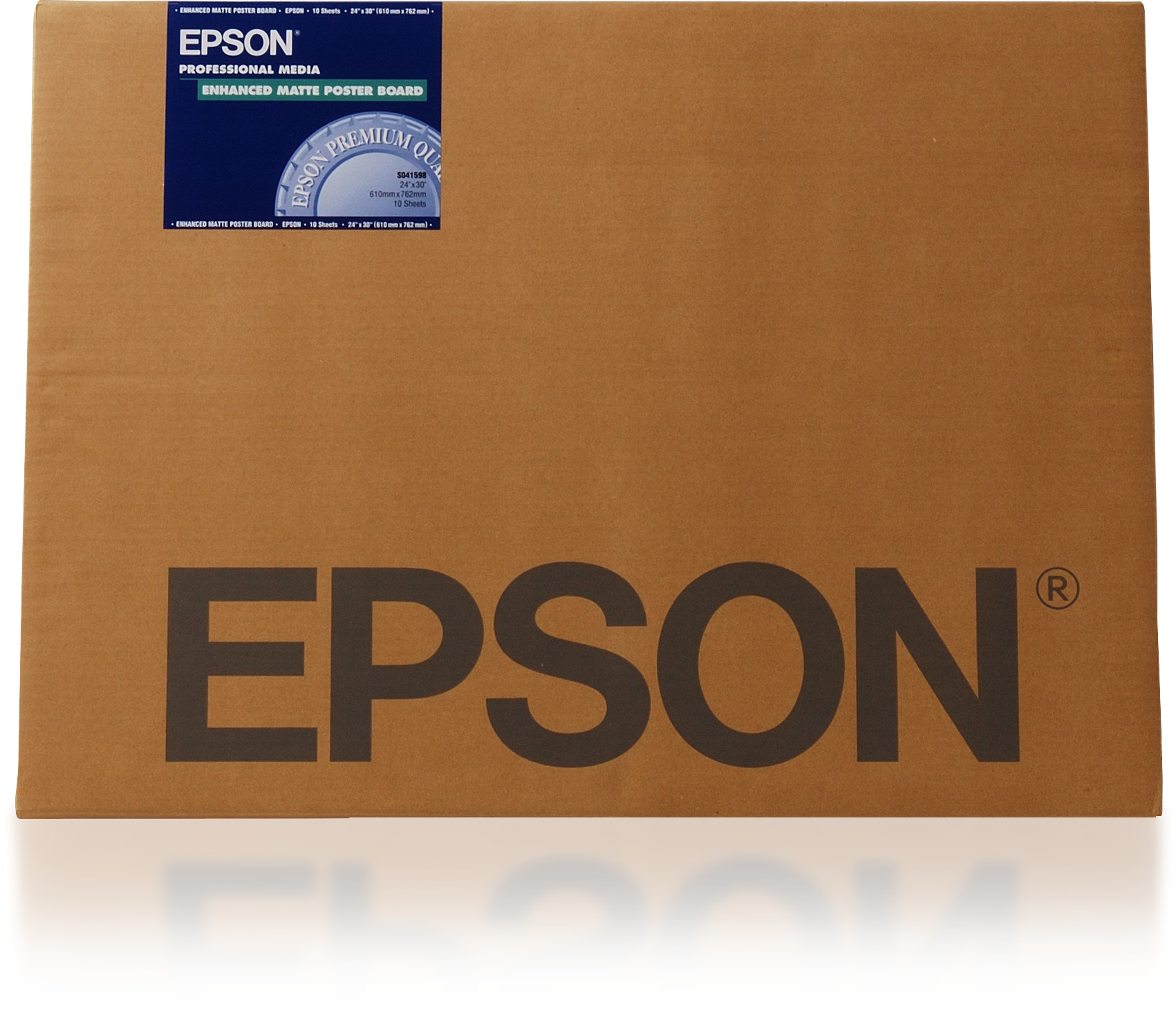 Epson C13S041598 Enhanced Matte Poster Board 24 inch x30 inch, 1.28mm 10 sheet 24 inch 1122g/m² for InkJet