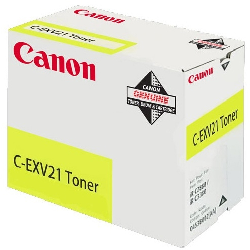 830893_4020 Canon 0455B002/C-EXV21 Toner yellow, 14.000 pages/5% 260 grams for Canon iR C 2880