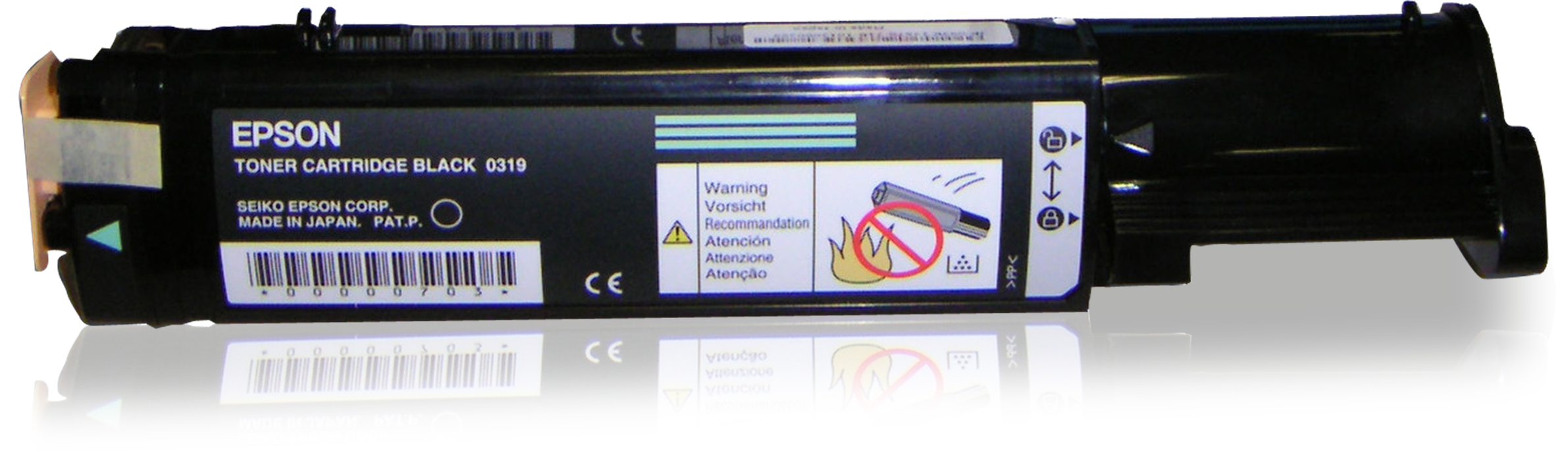 838704_0958339913 Epson C13S050319/0319 Toner black, 4.500 pages/5% for Epson AcuLaser CX 21