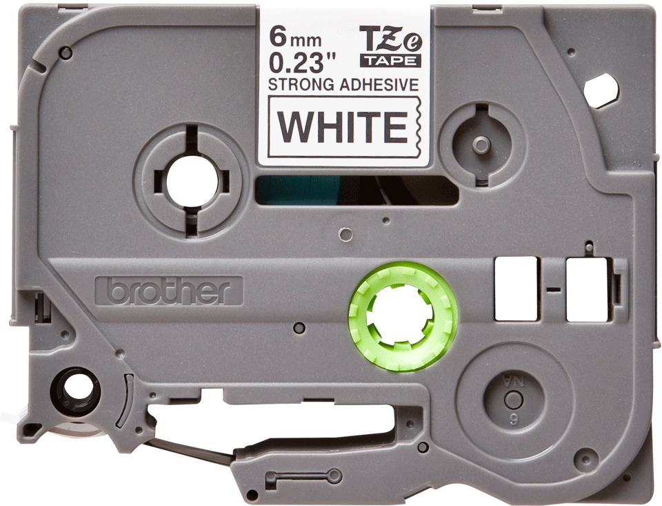 83fd5d4bbd23f784e22ddc10dd71d048822de333 Brother TZE-S211 DirectLabel black on white extra strong Laminat 6mm x 8m for Brother P-Touch TZ 3.5-18mm/6-12mm/6-18mm/6-24mm/6-36mm