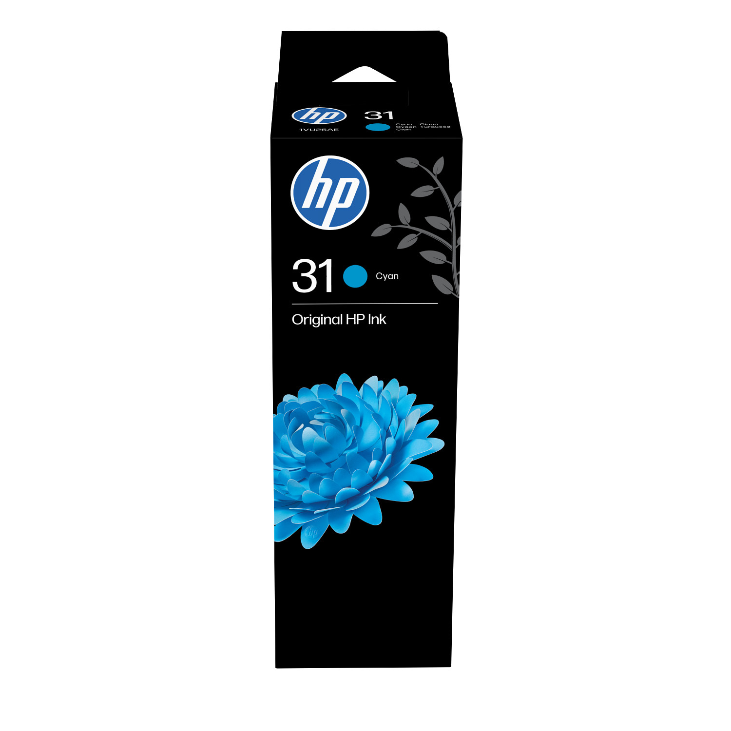HP 1VU26AE/31 Ink cartridge cyan, 8.000 pages 70ml for HP Smart Tank Plus 555/Wireless 455/7005