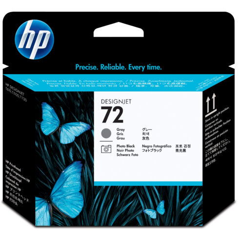 859688_1978811944 HP C9380A/72 Printhead gray + black for HP DesignJet T 1100/1200/1300/620