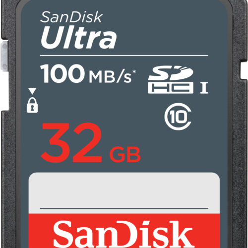SanDisk Ultra 32GB SDHC Mem Card 100MB/s UHS-I Class 10