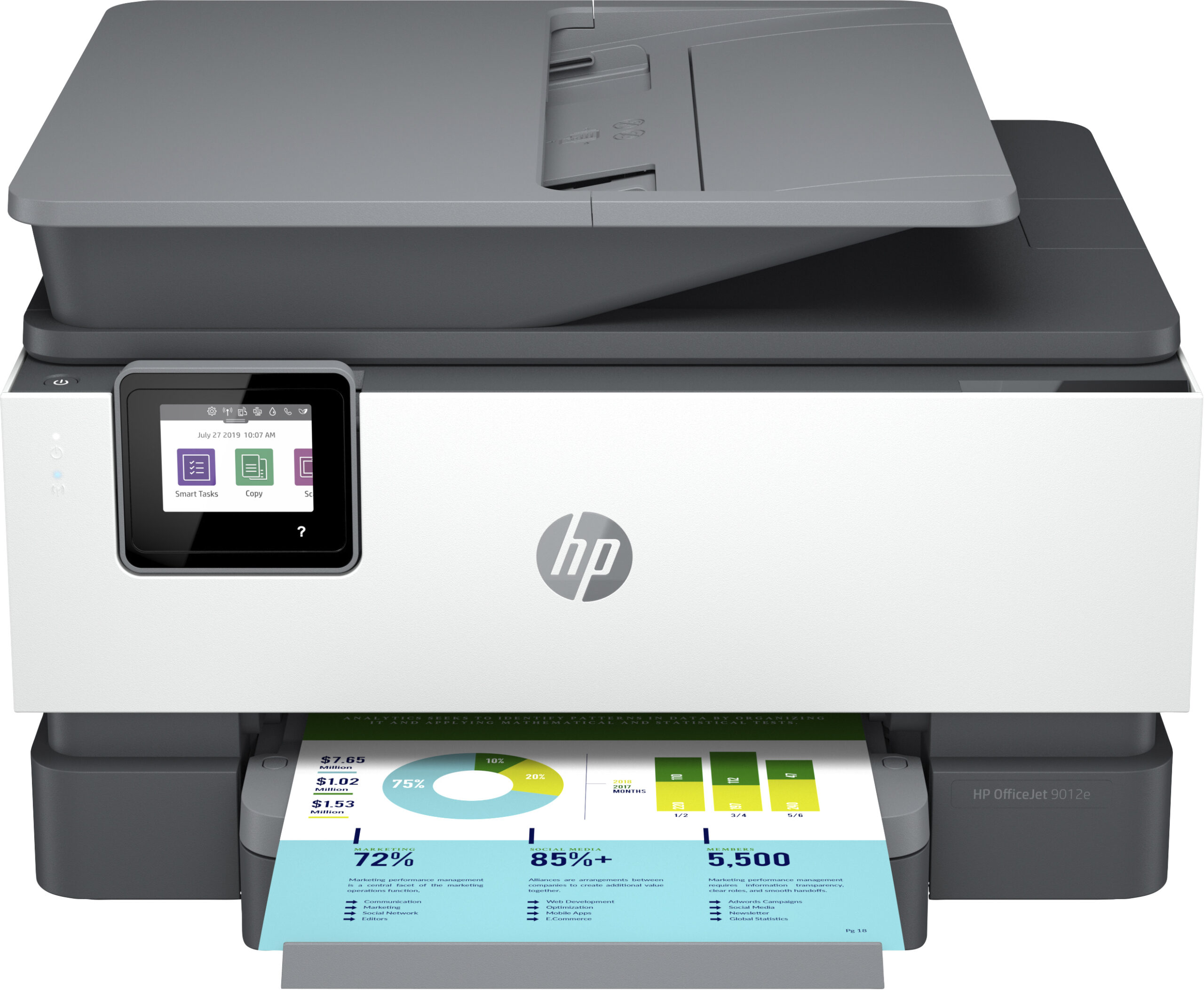 HP OfficeJet Pro 9012e Multifunction InkJet (22A55B)