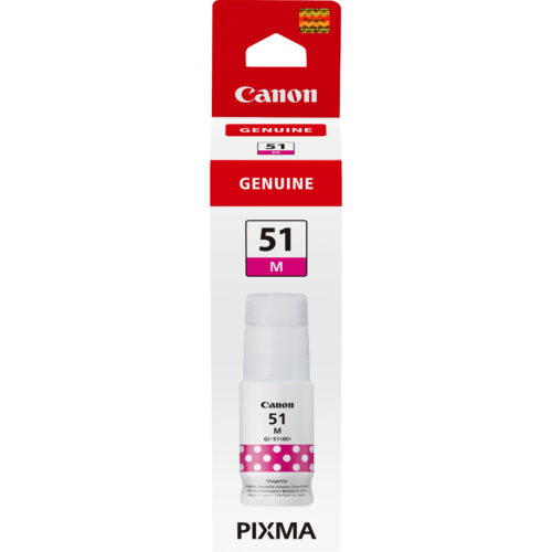 Canon 4547C001/GI-51M Ink bottle magenta, 7.700 pages 70ml for Canon Pixma G 1520/1530/3590