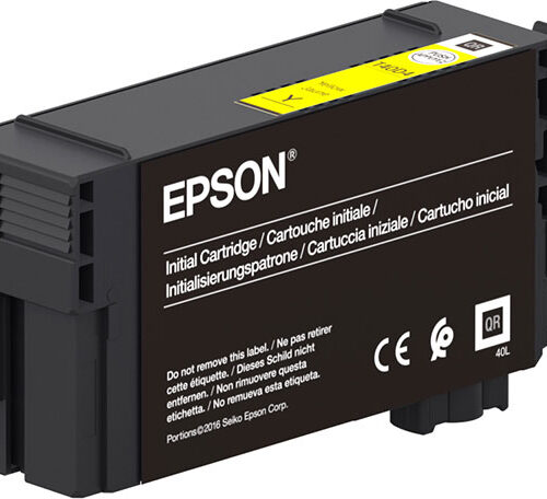 Epson C13T40C440/T40 Ink cartridge yellow 26ml for Epson SC-T 3100