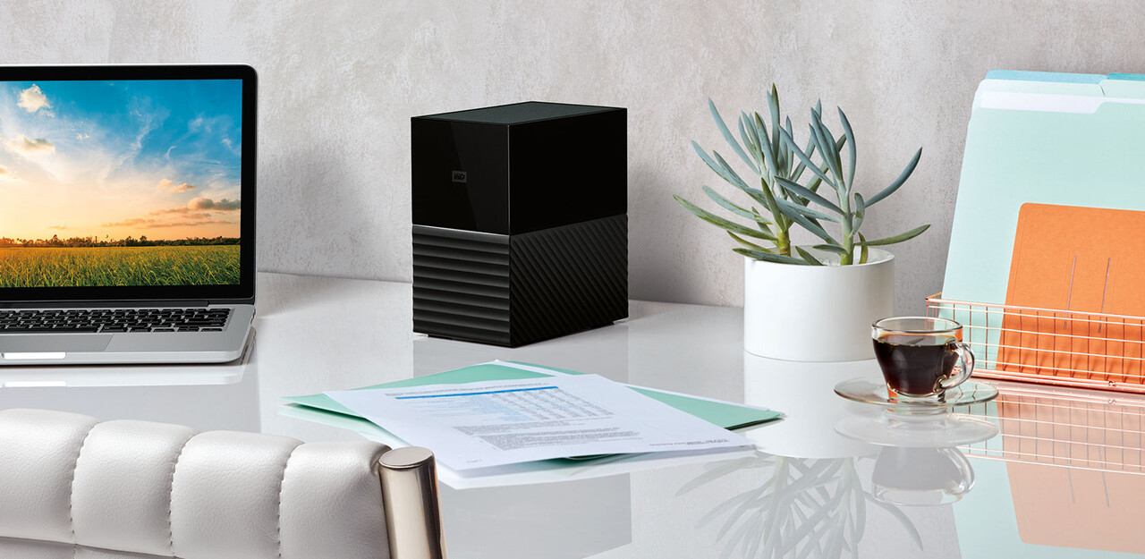 Western Digital My Book Duo disk array 36 TB Desktop Black