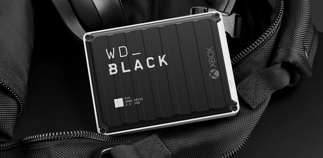 Western Digital P10 external hard drive 2 TB 2.5" Micro-USB B 3.2 Gen 1 (3.1 Gen 1) Black
