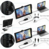 XPPen Artist 22R PRO graphic tablet Black 5080 lpi 476.064 x 267.786 mm USB