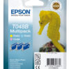 Epson C13T048B4010/T048B Ink cartridge multi pack Light cyan, Light magenta, yellow, 3x430 pages 13ml Pack=3 for Epson Stylus Photo R 300