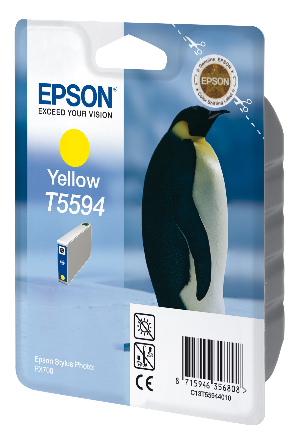 874495_0579198273 Epson C13T55944010/T5594 Ink cartridge yellow 13ml for Epson Stylus Photo RX 700