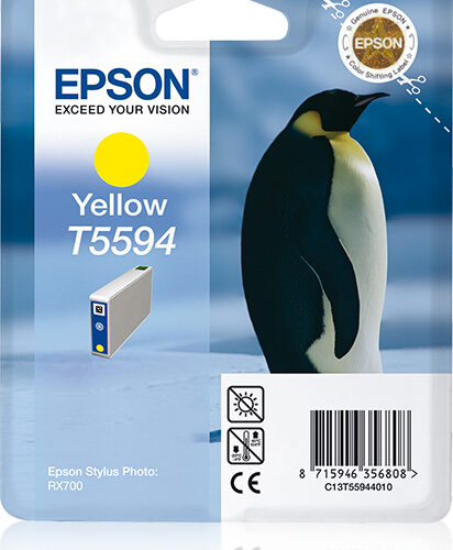 Epson C13T55944010/T5594 Ink cartridge yellow 13ml for Epson Stylus Photo RX 700