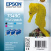 Epson C13T048C4010/T048C Ink cartridge multi pack cyan, magenta, black, 3x430 pages 13ml Pack=3 for Epson Stylus Photo R 300