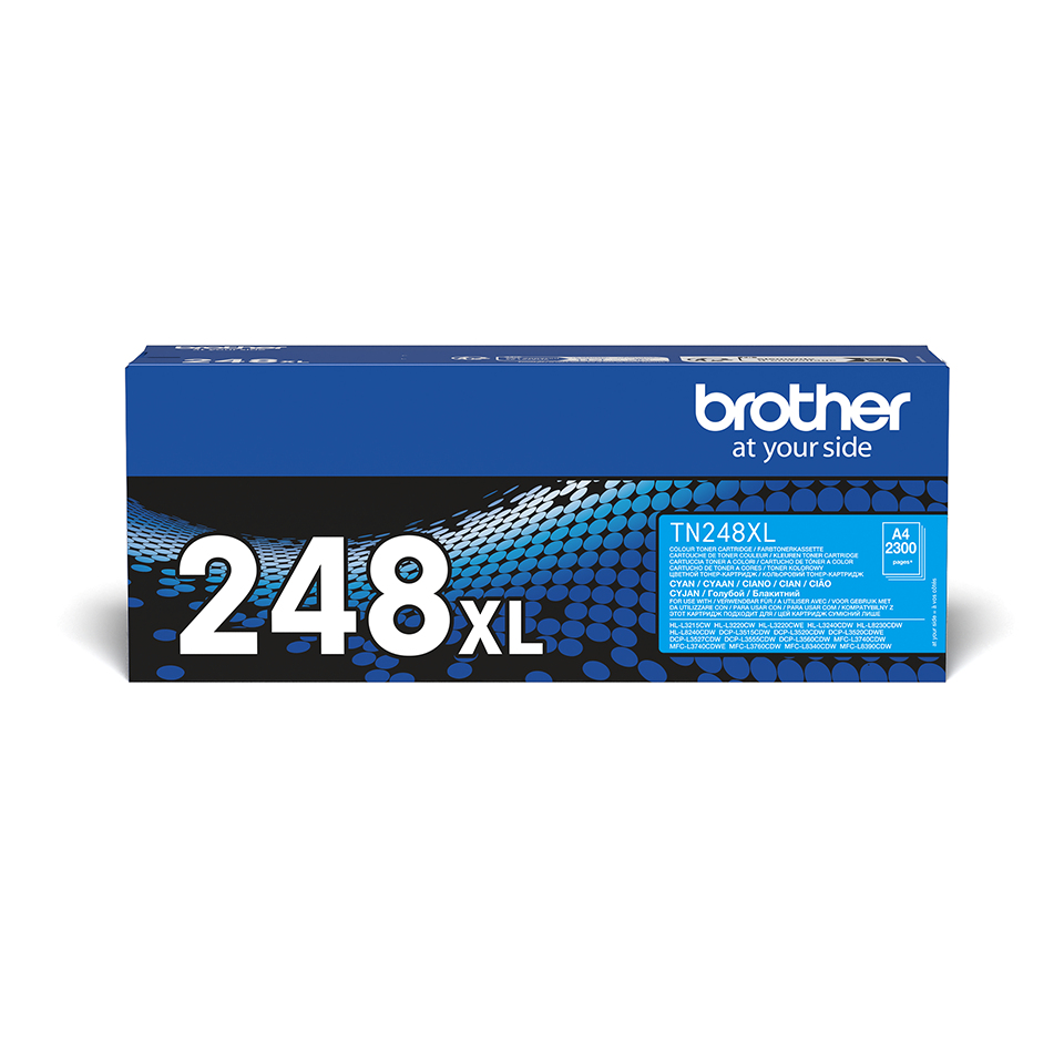 878354273f69d97d149745d59ef3a1873580bf1a Brother TN-248XLC Toner-kit cyan high-capacity, 2.300 pages ISO/IEC 19752 for Brother DCP-L 3500/HL-L 8200/MFC-L 8300