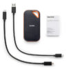 SanDisk Extreme PRO 4 TB USB Type-C 3.2 Gen 2 (3.1 Gen 2) Black, Orange