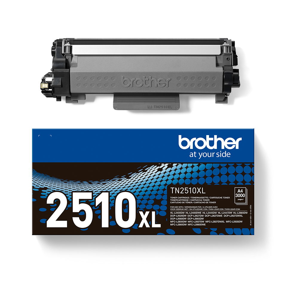 Brother TN-2510XL Toner-kit high-capacity, 3.000 pages ISO/IEC 19752 for Brother HL-L 2400/2865