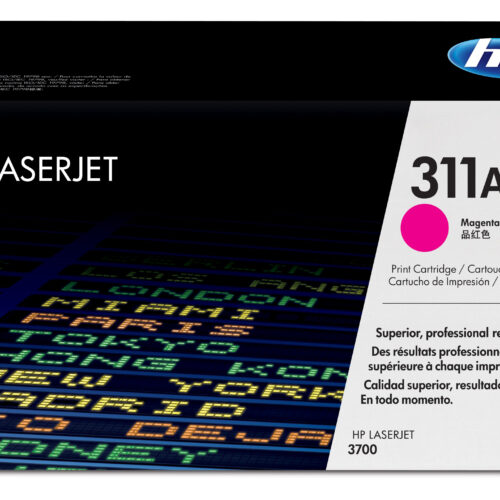 HP Q2683A/311A Toner cartridge magenta, 6.000 pages/5% for HP Color LaserJet 3700