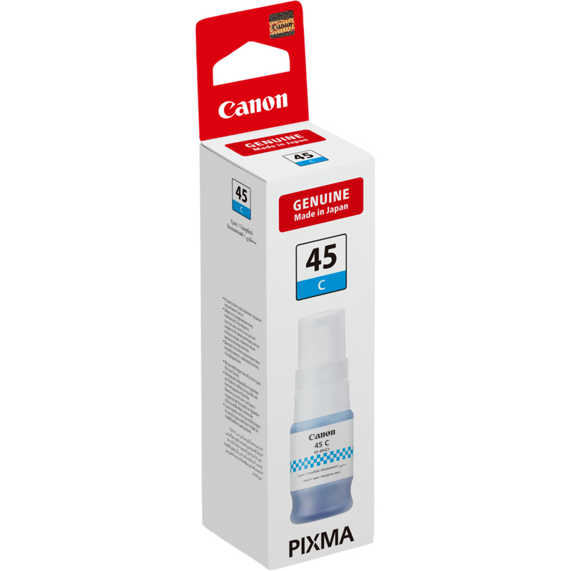 Canon 6285C001/GI-45C Ink bottle cyan, 3.000 pages ISO/IEC 19752 40ml for Canon Maxify GX 1040
