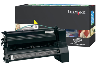Lexmark C782X1YG Toner cartridge yellow return program, 15.000 pages ISO/IEC 19752 for Lexmark C 782