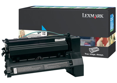 Lexmark C782X1CG Toner cartridge cyan return program, 15.000 pages ISO/IEC 19752 for Lexmark C 782