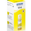 Epson C13T07B440/114 Ink bottle yellow, 6.700 pages 2300 Photos 70ml for Epson ET-8500