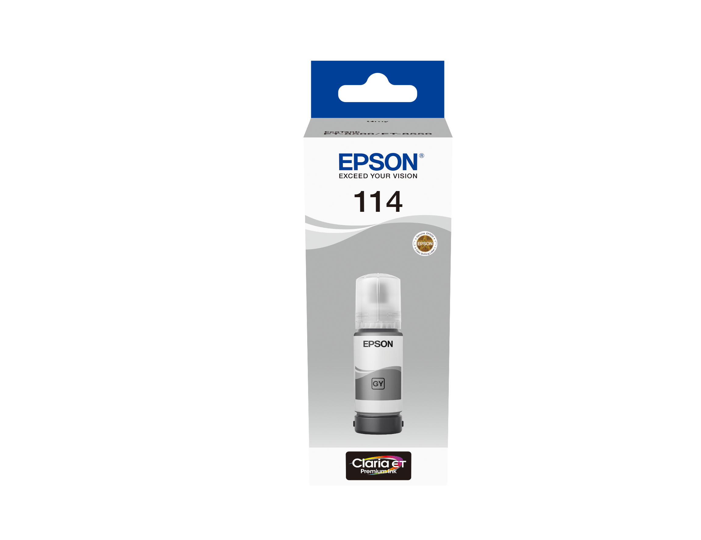 Epson C13T07B540/114 Ink bottle gray, 6.700 pages 2300 Photos 70ml for Epson ET-8500