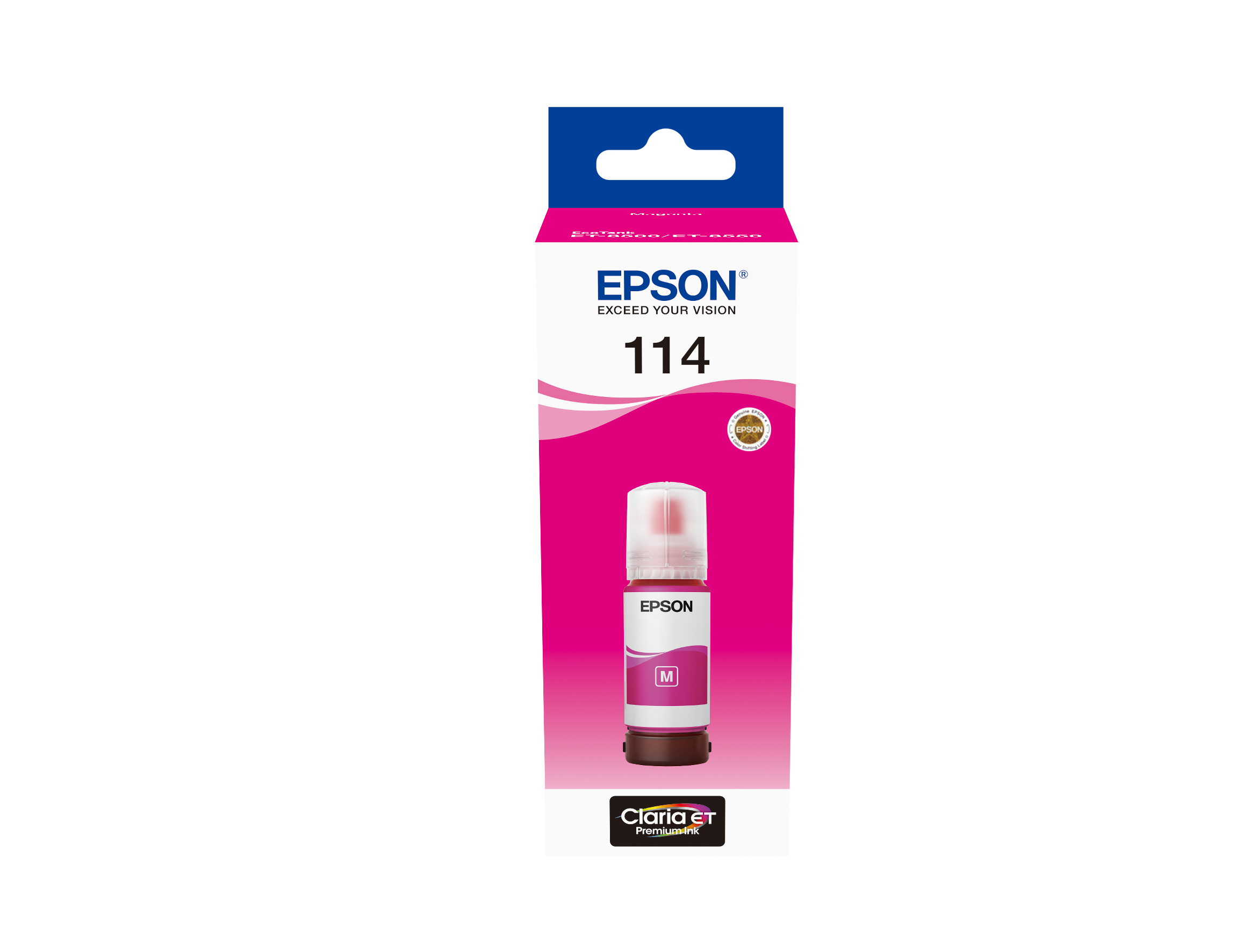 Epson C13T07B340/114 Ink bottle magenta, 6.700 pages 2300 Photos 70ml for Epson ET-8500