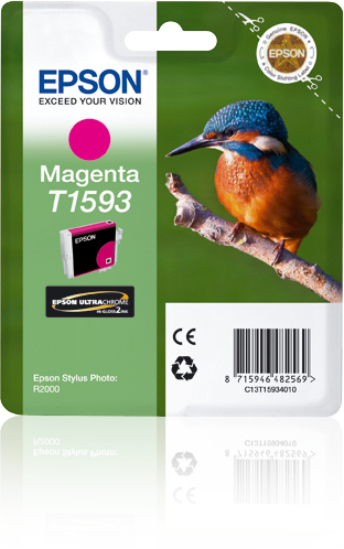 8993585_9231409682 Epson C13T15934010/T1593 Ink cartridge magenta 17ml for Epson Stylus Photo R 2000