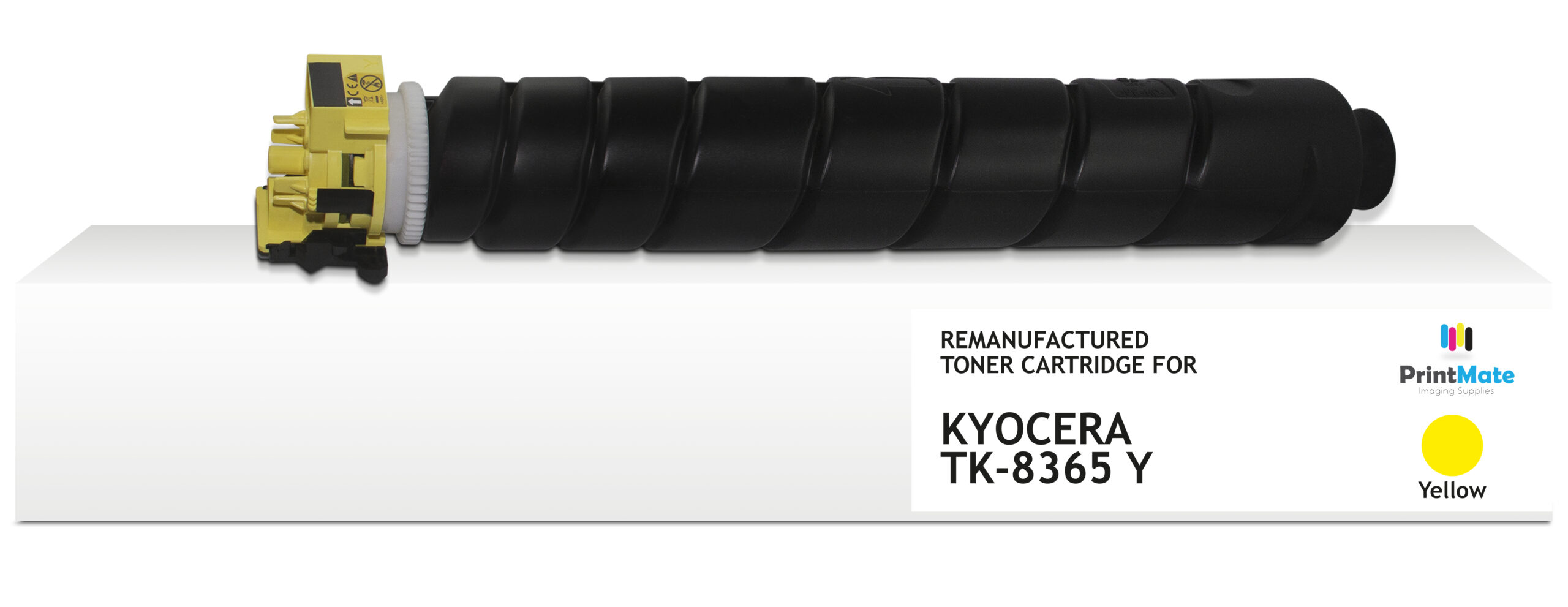 PrintMate KYOCERA TK-8365Y, remanufactured toner, Yellow 12000p