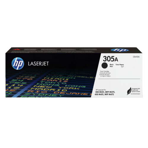 HP CE410A/305A Toner cartridge black, 2.200 pages ISO/IEC 19798 for HP LaserJet M 375