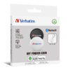 8b9f450ede8a3d2ee6575230ea48177bcea3c8ed Verbatim My Finder Coin Bluetooth Tracker - 2 Pack
