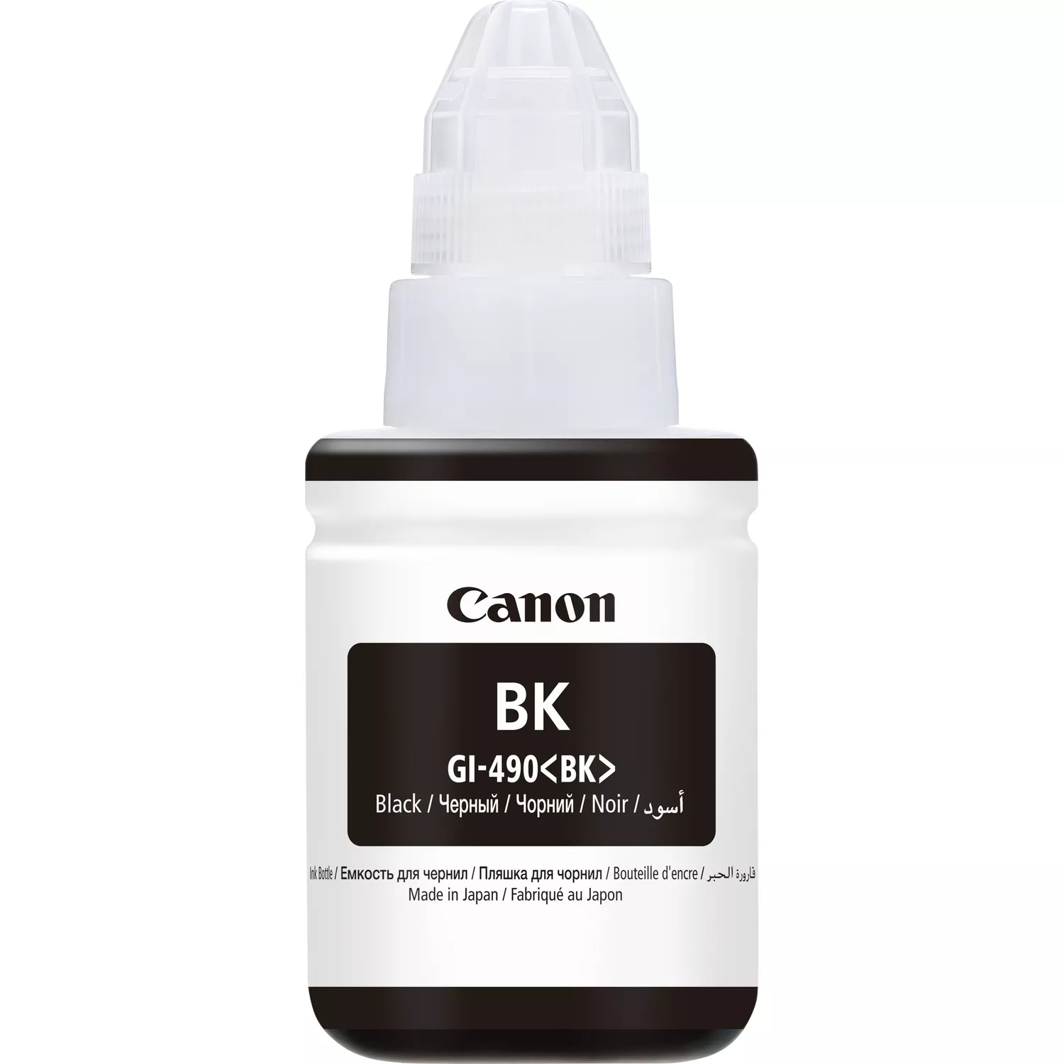 Canon 0663C001/GI-490BK Ink bottle black, 6.000 pages 135ml for Canon Pixma G 1400