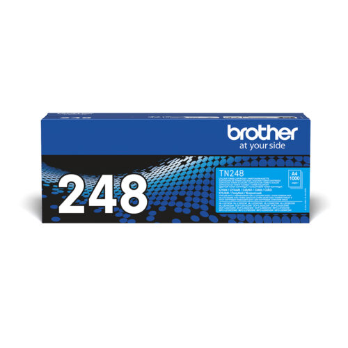 Brother TN-248C Toner-kit cyan, 1.000 pages ISO/IEC 19752 for Brother DCP-L 3500/HL-L 8200