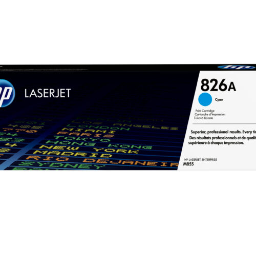 8fa111259d78932473773293538e18b395446458 HP CF311A/826A Toner cyan, 31.500 pages/5% for HP Color LaserJet M 855