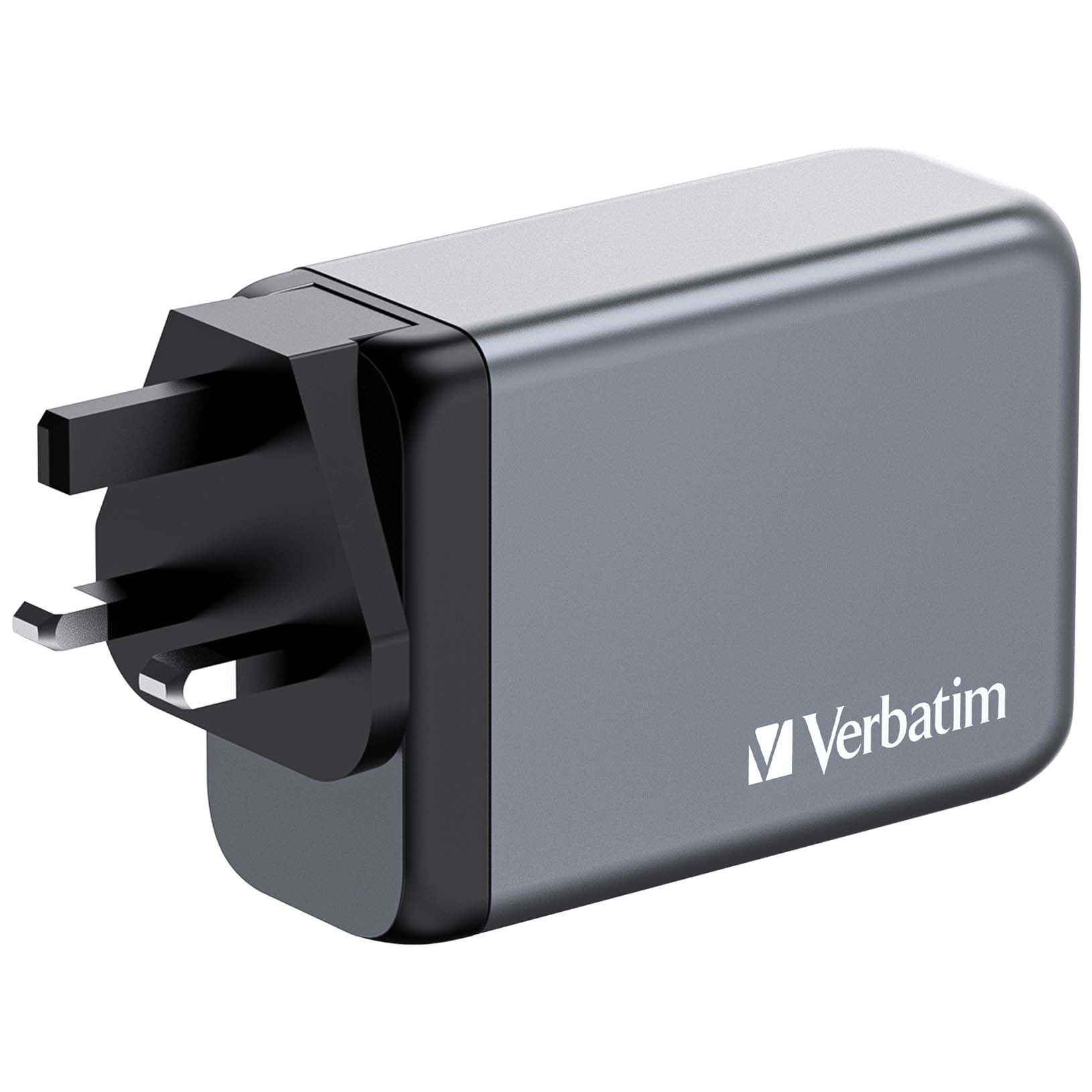 8fc14ab5454d6dcbdeb0a350c4c6f3e9 Verbatim GNC-240 GaN Charger 240W with 1 x USB-C 140W /1 x USB-C 100W / 1 x USB-C 65W / 1 x USB-A QC 3.0 (EU/UK/US)