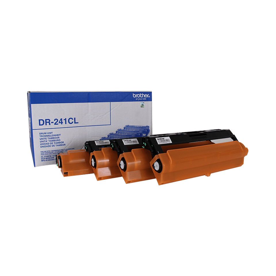 Brother DR-241CL Drum kit Bk,C,M,Y, 4x15.000 pages Pack=4 for Brother HL-3140/3142