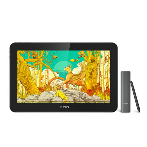 9113d6eda7244e5e41c500befaeefe02 XPPen Artist Pro 16TP graphic tablet Black, Silver 5080 lpi 345.6 x 194.4 mm USB