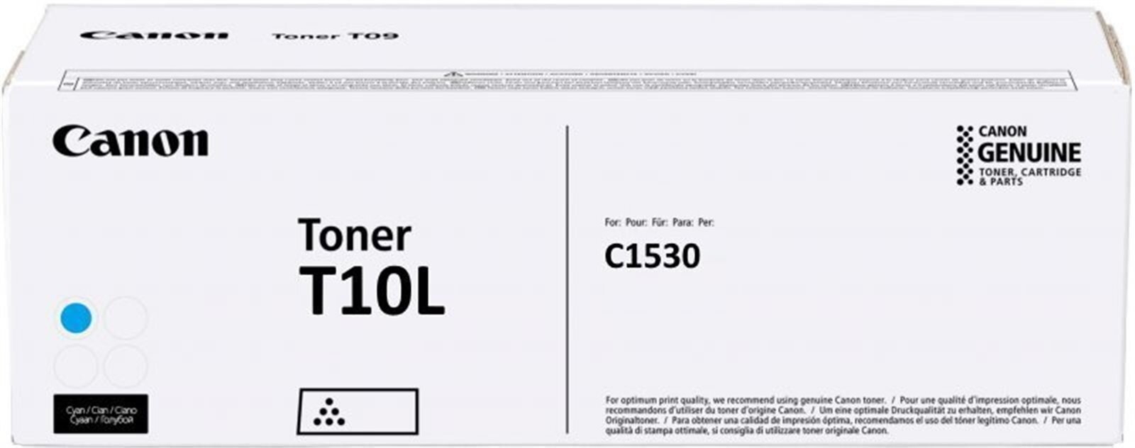 Canon 4804C001/T10L Toner cartridge cyan, 5.000 pages ISO/IEC 19752 for Canon X C 1533
