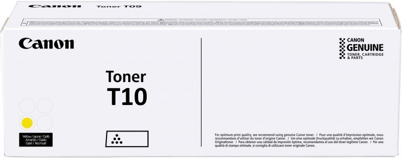 Canon 4563C001/T10 Toner cartridge yellow high-capacity, 10.000 pages ISO/IEC 19752 for Canon X C 1533