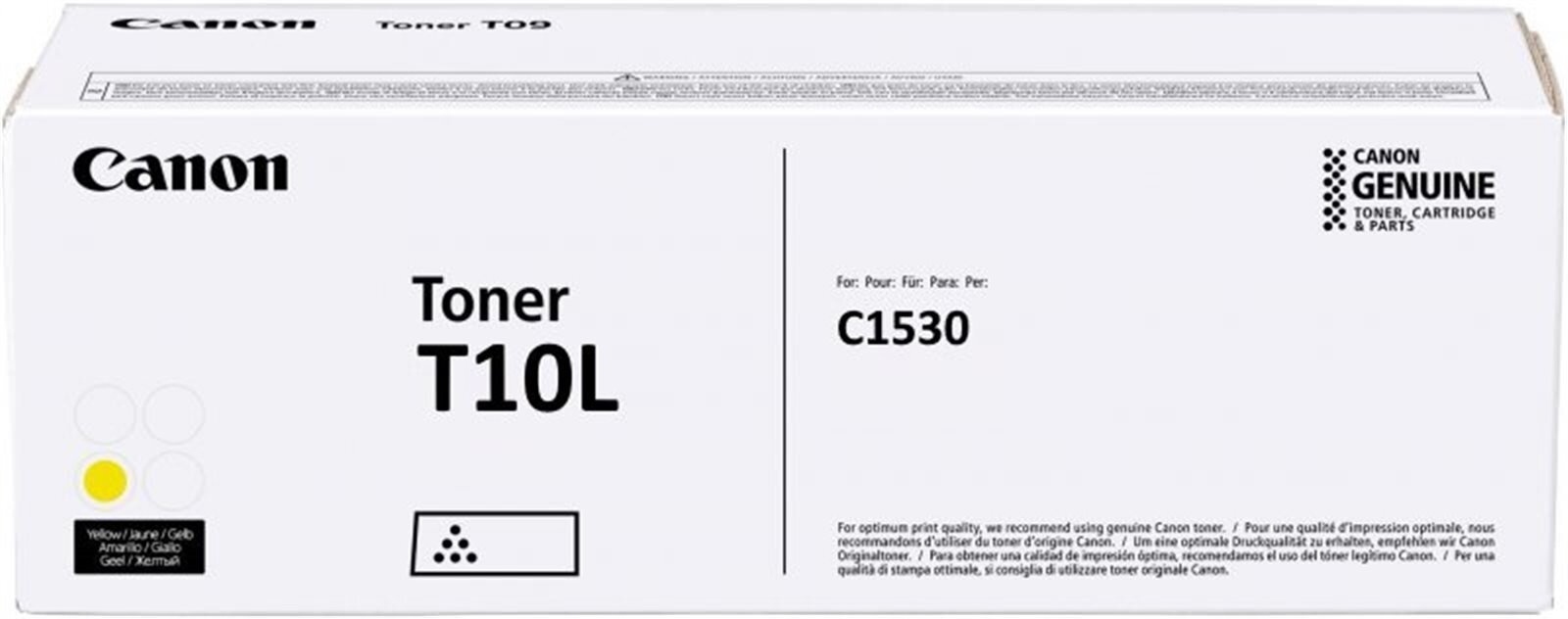 Canon 4802C001/T10L Toner cartridge yellow, 5.000 pages ISO/IEC 19752 for Canon X C 1533