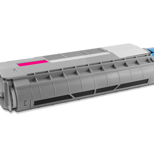 PrintMate OKI 46507506, remanufactured toner, Magenta 6000p