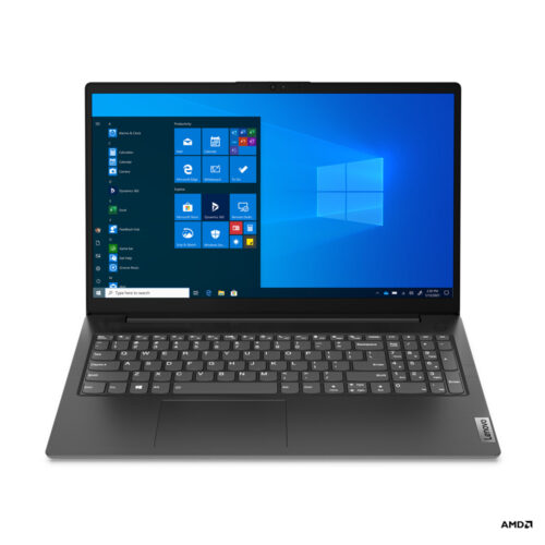 Lenovo V15 G2 ALC AMD Ryzen™ 5 5500U Laptop 39.6 cm (15.6") Full HD 8 GB DDR4-SDRAM 256 GB SSD Wi-Fi 5 (802.11ac) Windows 10 Home English Black