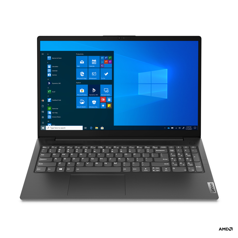 Lenovo V15 G2 ALC AMD Ryzen™ 5 5500U Laptop 39.6 cm (15.6") Full HD 8 GB DDR4-SDRAM 256 GB SSD Wi-Fi 5 (802.11ac) Windows 10 Home English Black